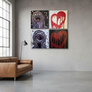 No-brand Red and Black Decor-home-accesories